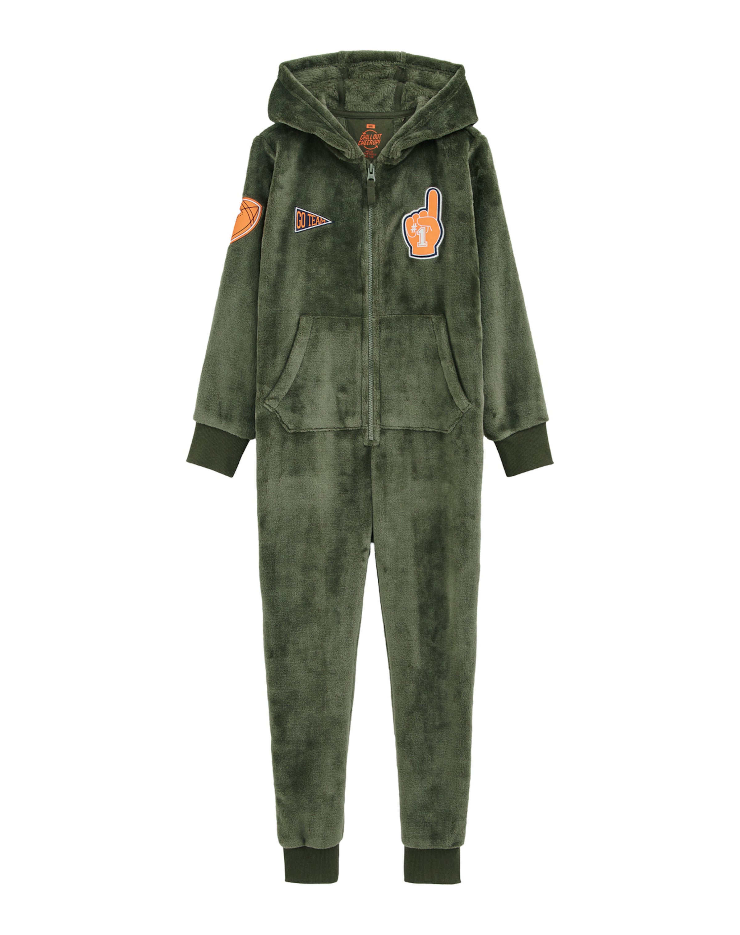 WE Fashion Treenipuku värissä vihreä: etupuoli