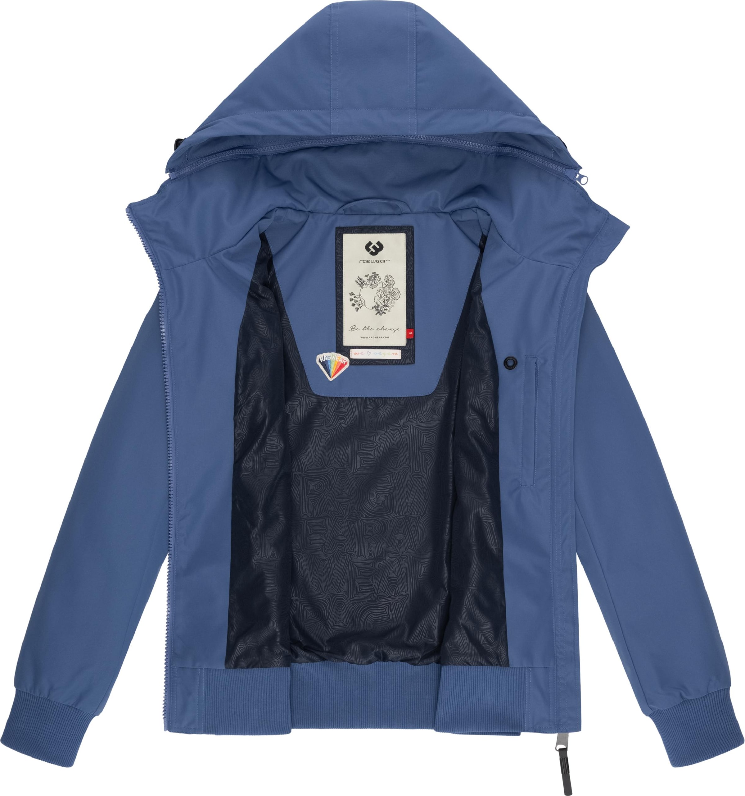 Ragwear Funktionsjacke 'Jotty' in Blau