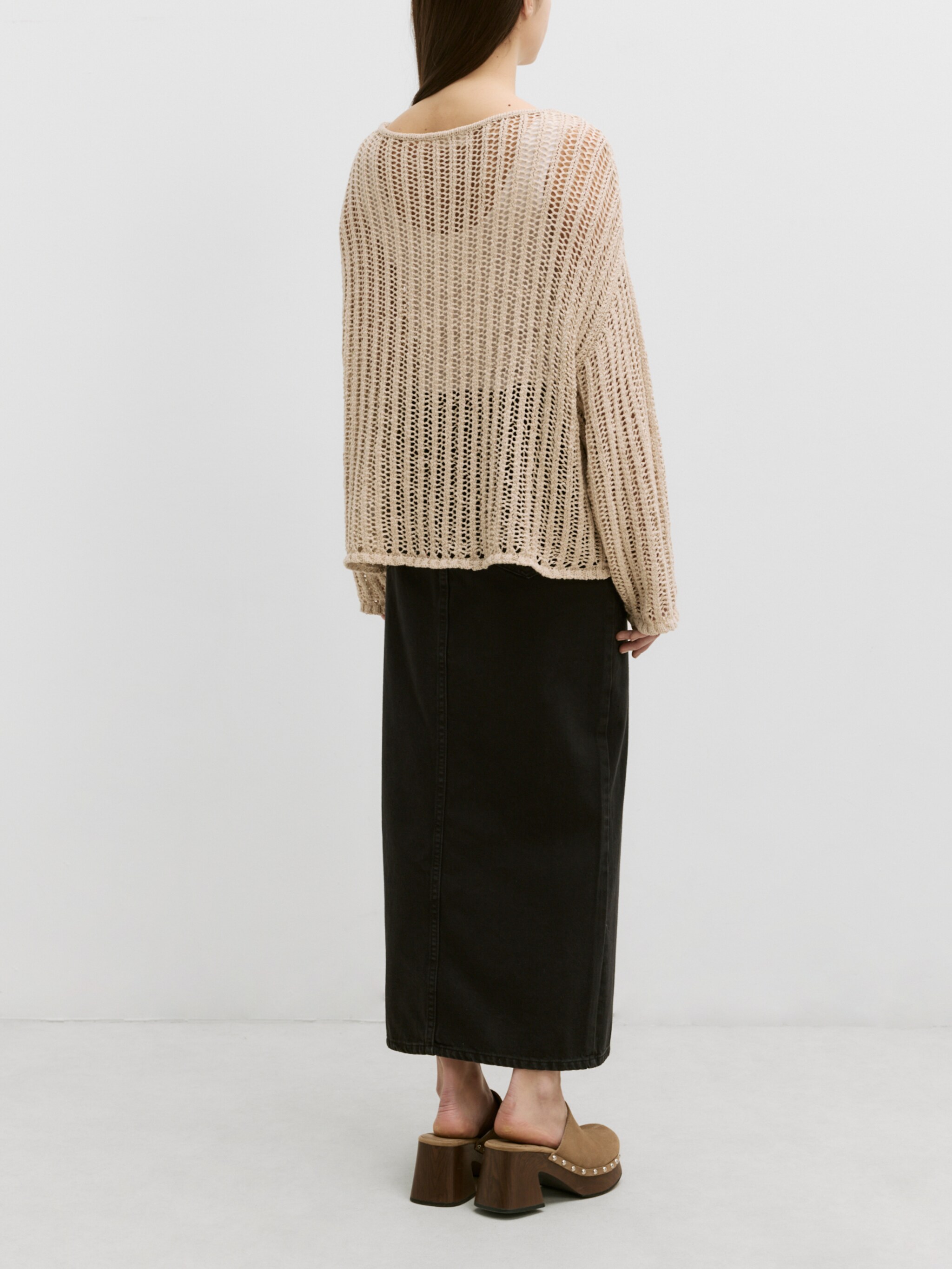 EDITED Produits Pull-over 'Frantje' beige
