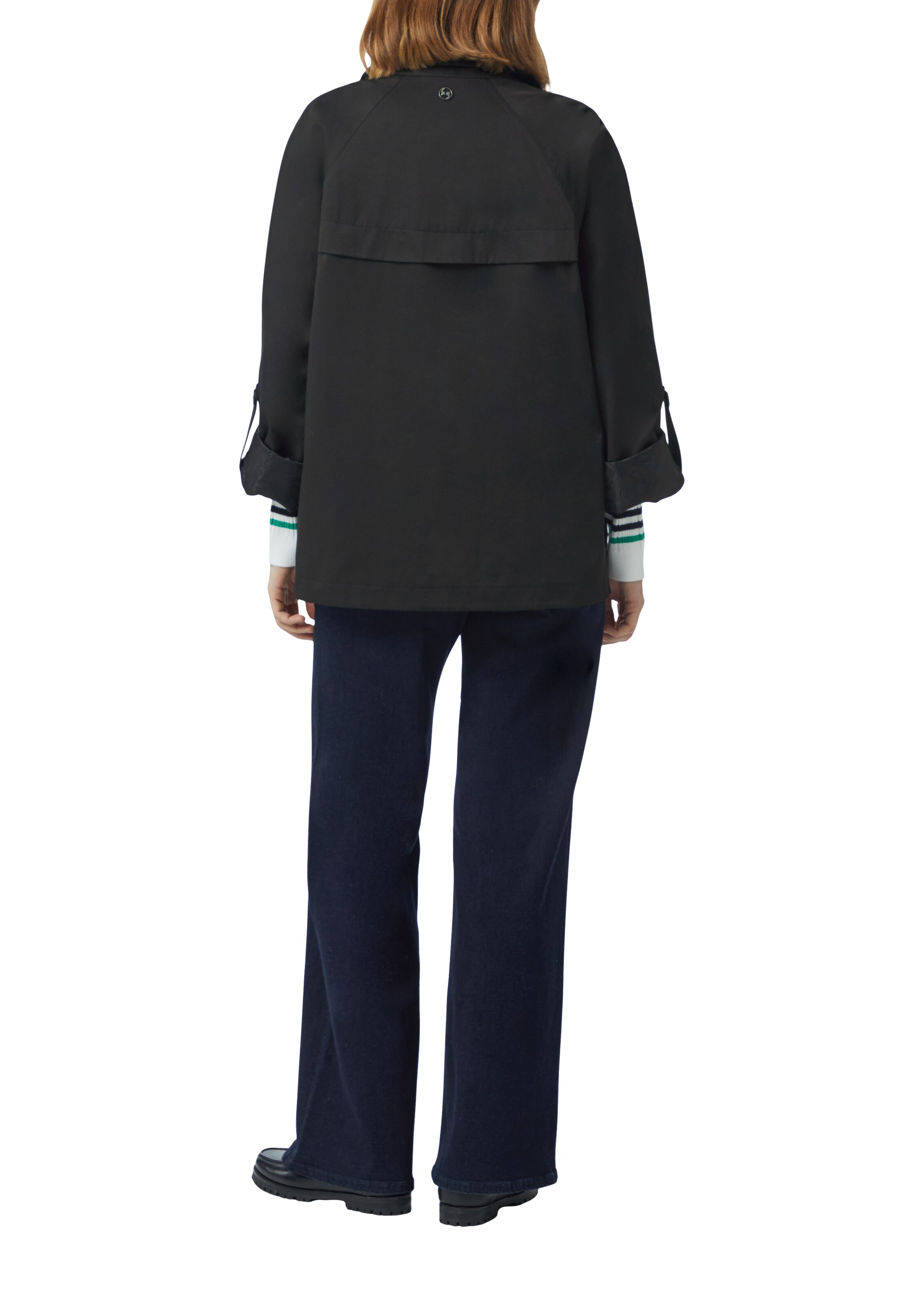 Veste mi-saison COMMA en noir