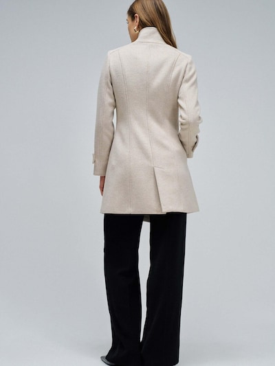 Salsa Jeans Winterjacke 'Grace Long Woolen Coat'‌‌‌‌ in beige, Produktansicht