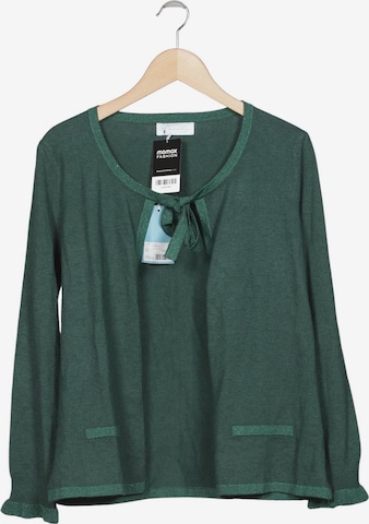 Himmelblau by Lola Paltinger Strickjacke M in Grün: Vorderseite