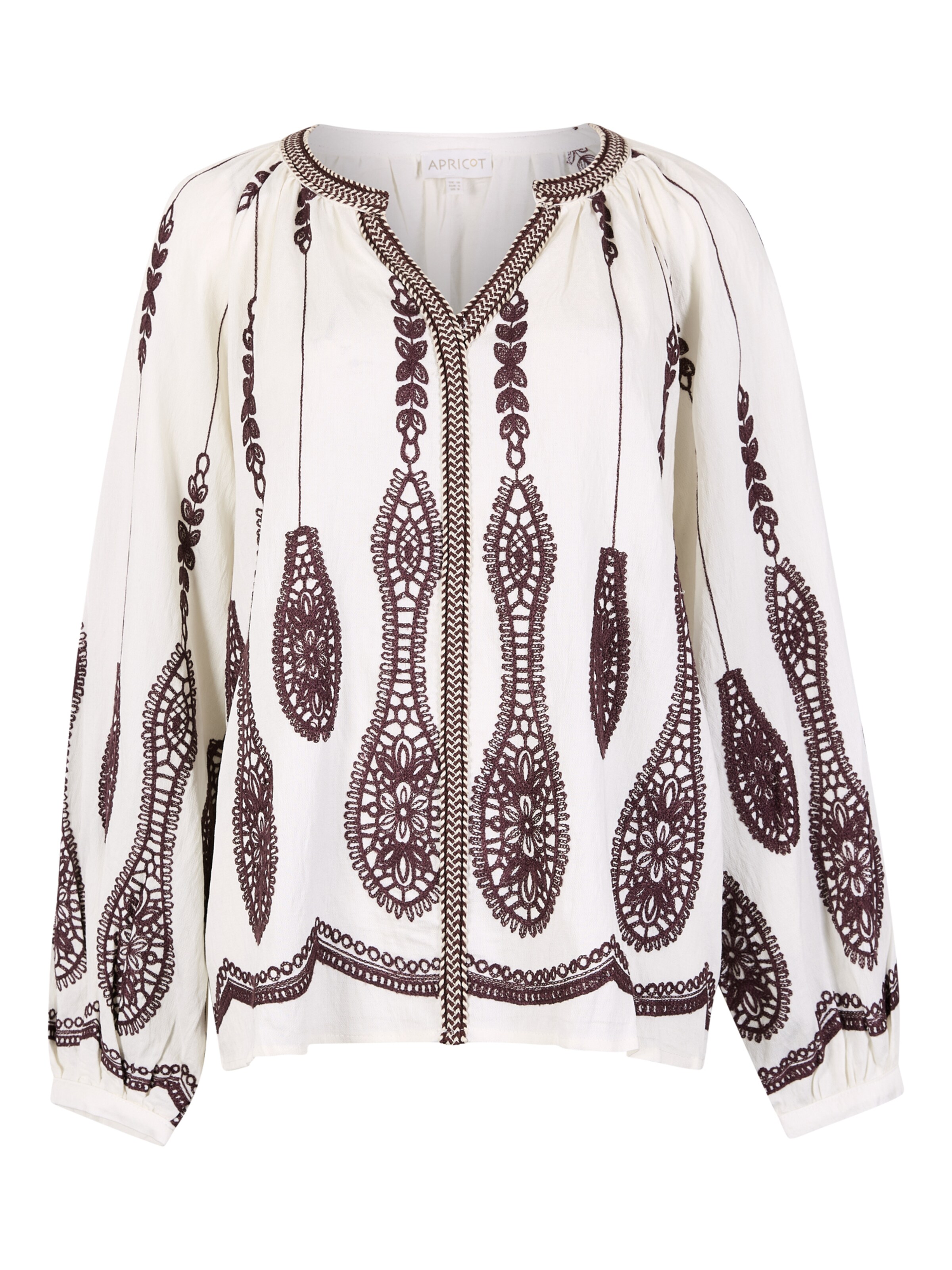 Apricot Blouse ' ' in Beige: voorkant