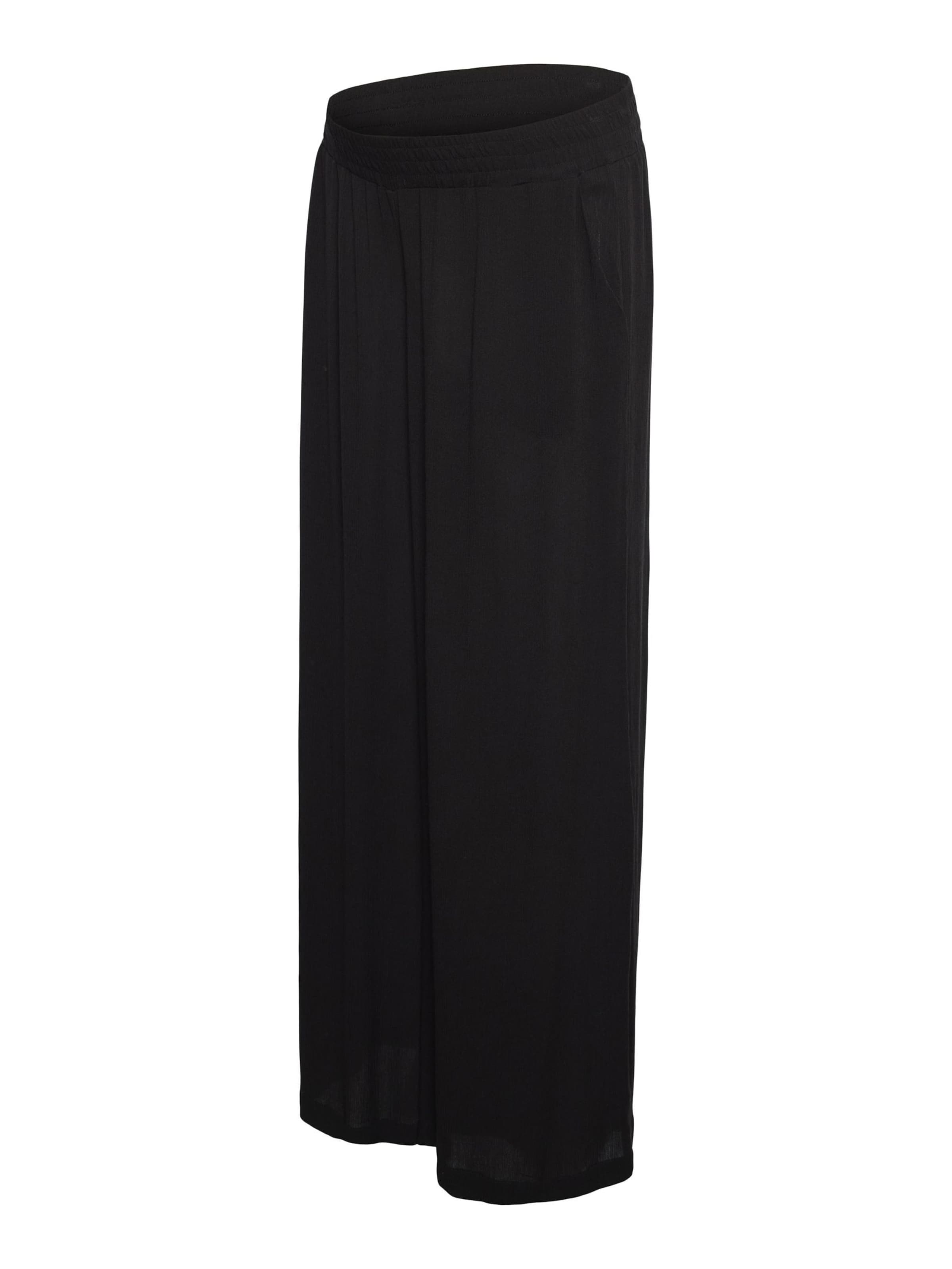 Vero Moda Maternity Wide Leg Bukser i sort: forside