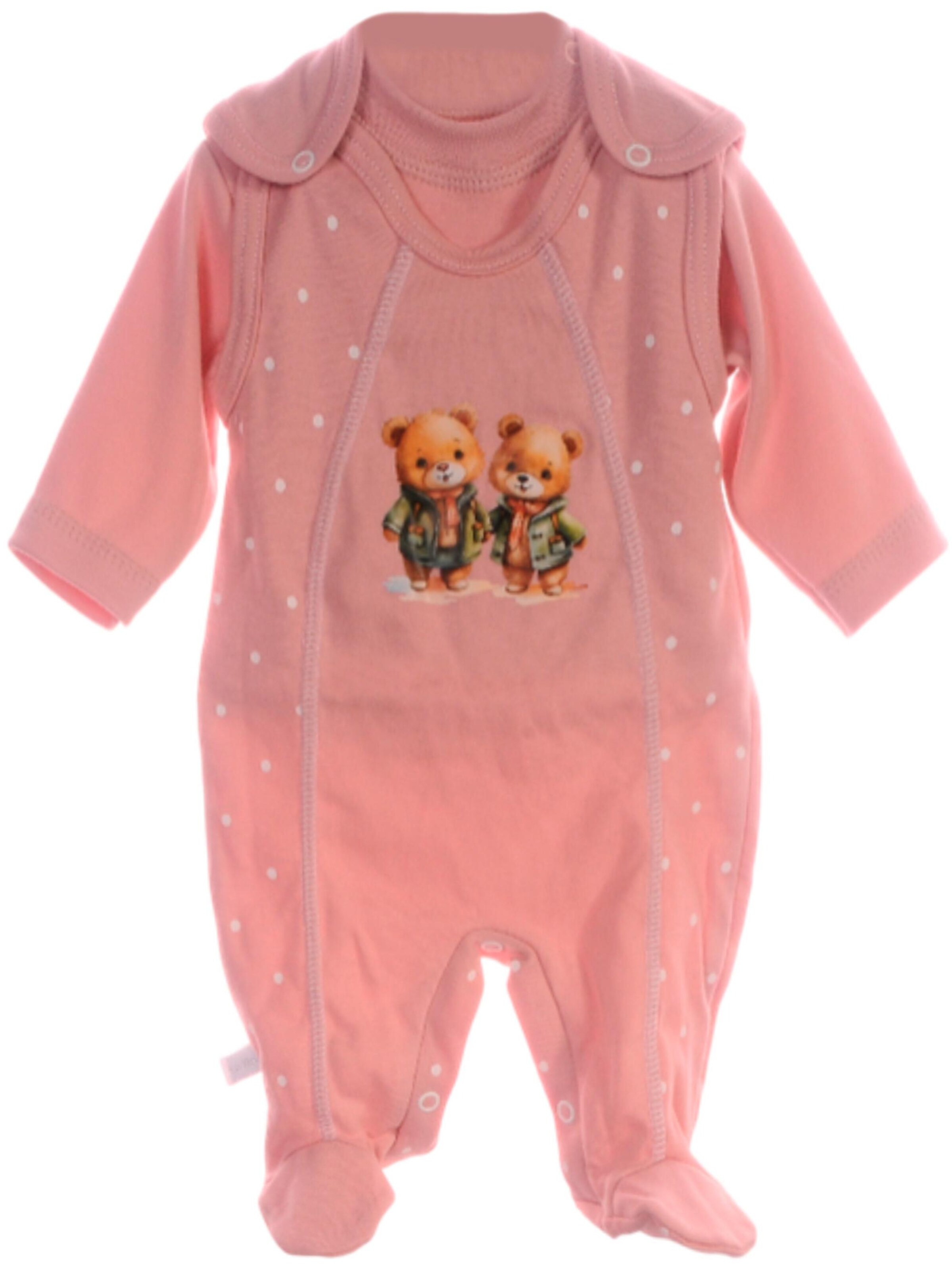 La Bortini Set in Pink: front