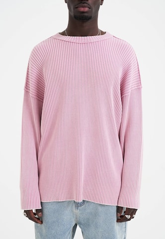 Ed Hardy Πουλόβερ 'Brave Heart Adler' σε ροζ