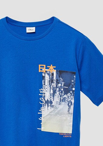 s.Oliver Shirt in Blau