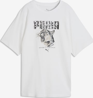 PUMA Shirt in Weiß: Vorderseite