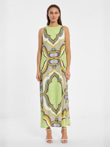 Ana Alcazar Dress 'Delli' in Green: front