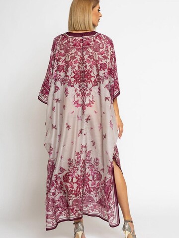 JIORO Beach Dress 'ASIA BORDEAUX' in Red