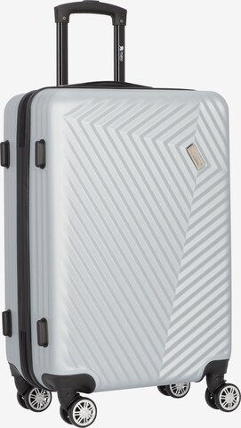 mano Suitcase Set 'Don Carlo' in Silver