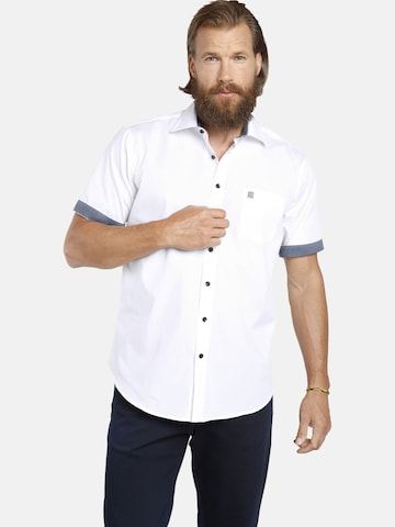 BABISTA Regular fit Button Up Shirt in White