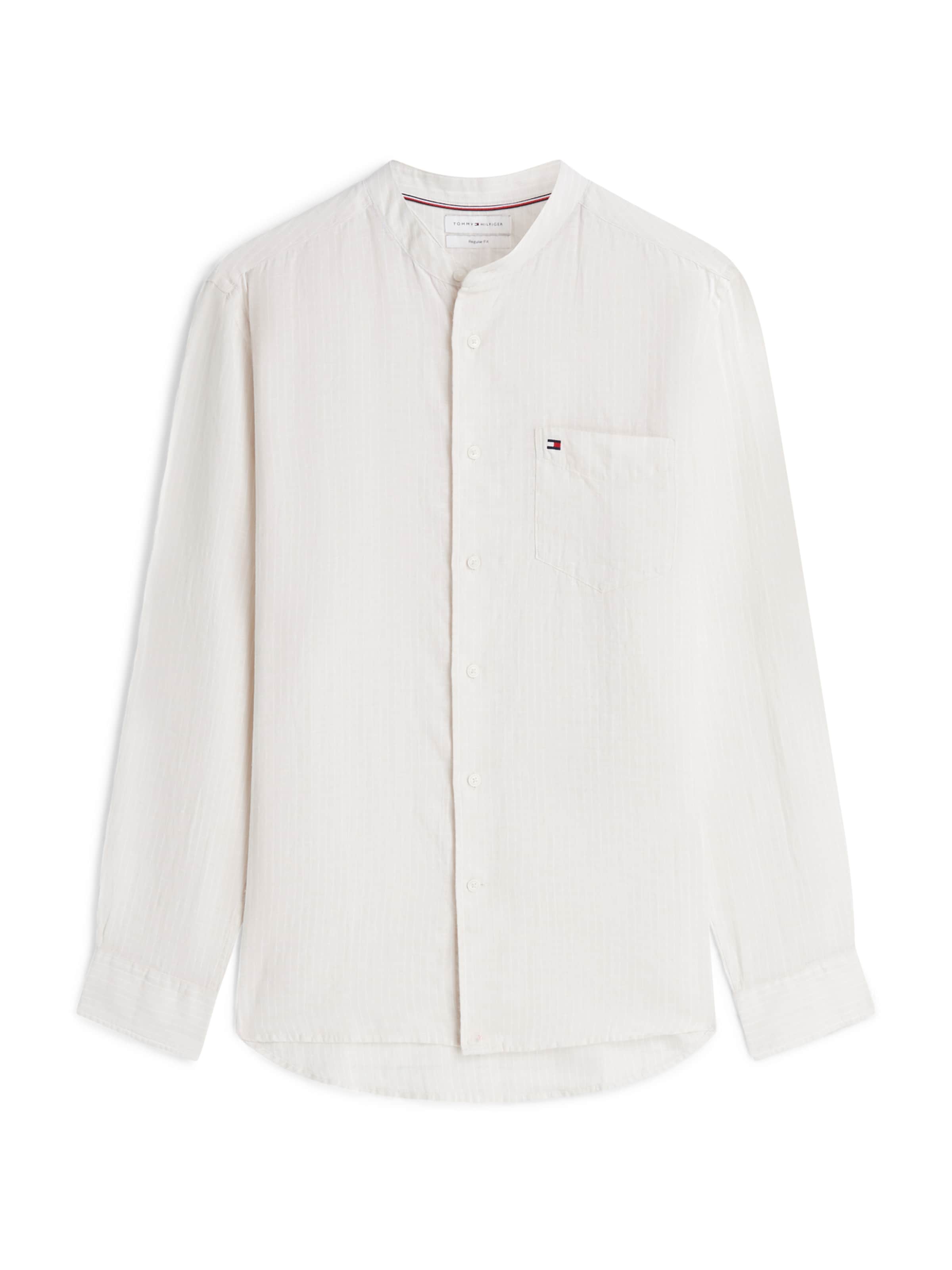 TOMMY HILFIGER Regular fit Button Up Shirt in Beige: front