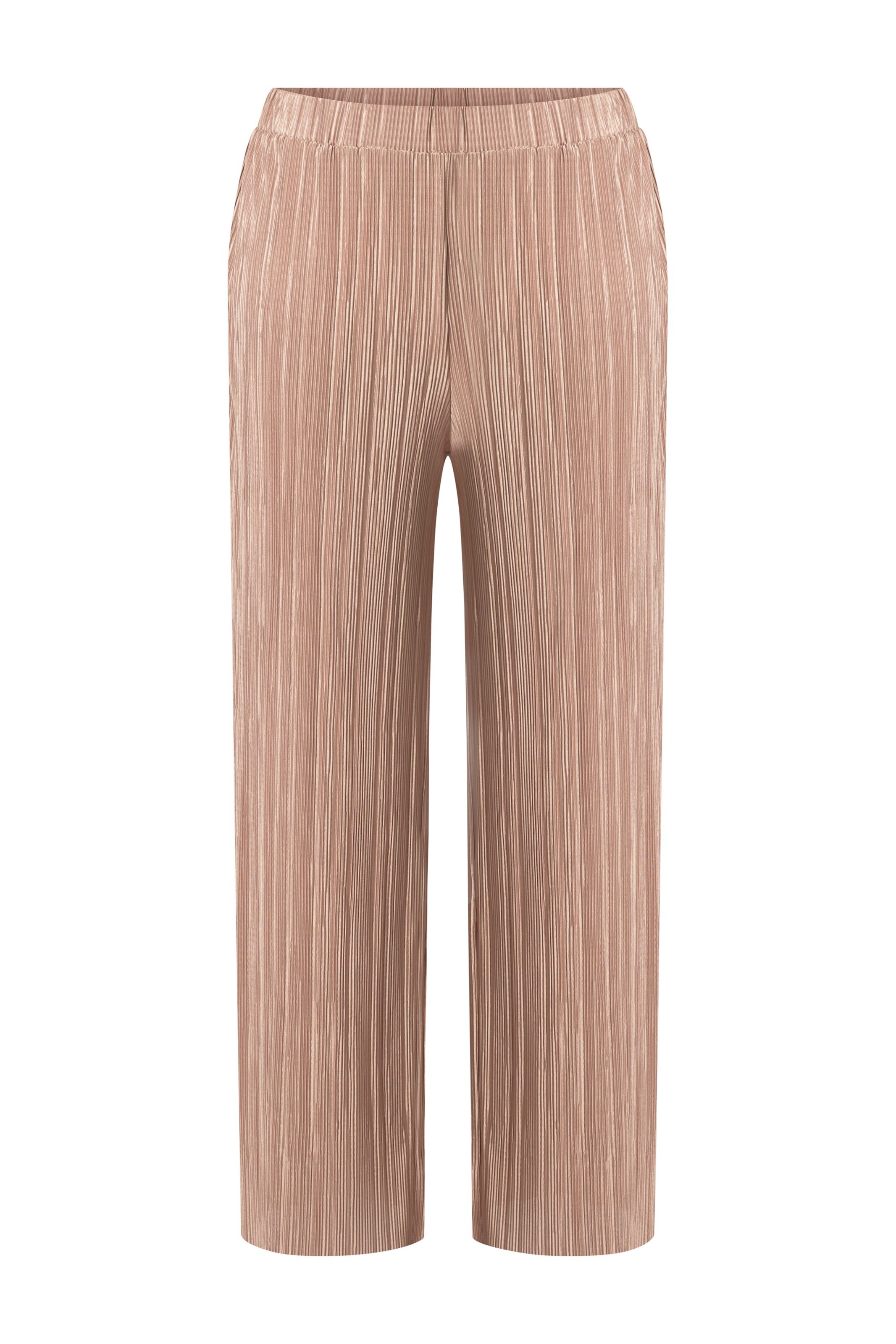 Ulla Popken Wide leg Pants in Brown: front