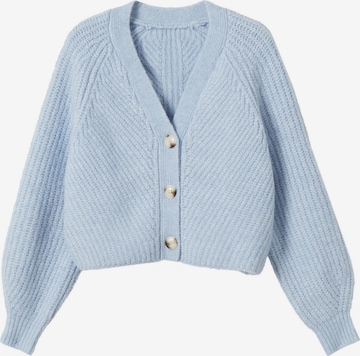 MANGO Strickjacke 'Halfisin' in Blau: predná strana