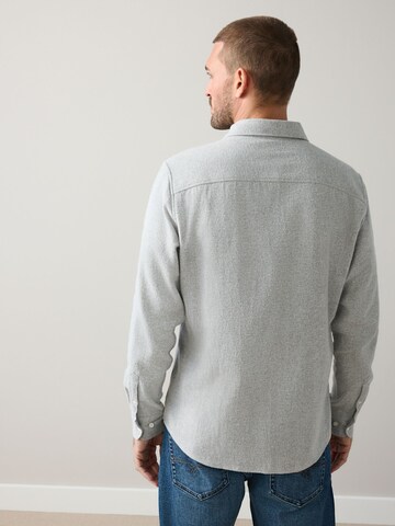 Next Regular Fit Hemd in Grau