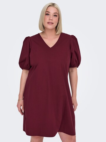 Robe 'CARlina' ONLY Carmakoma en rouge : devant
