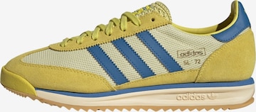 Baskets basses 'SL 72 RS' ADIDAS ORIGINALS en jaune : devant
