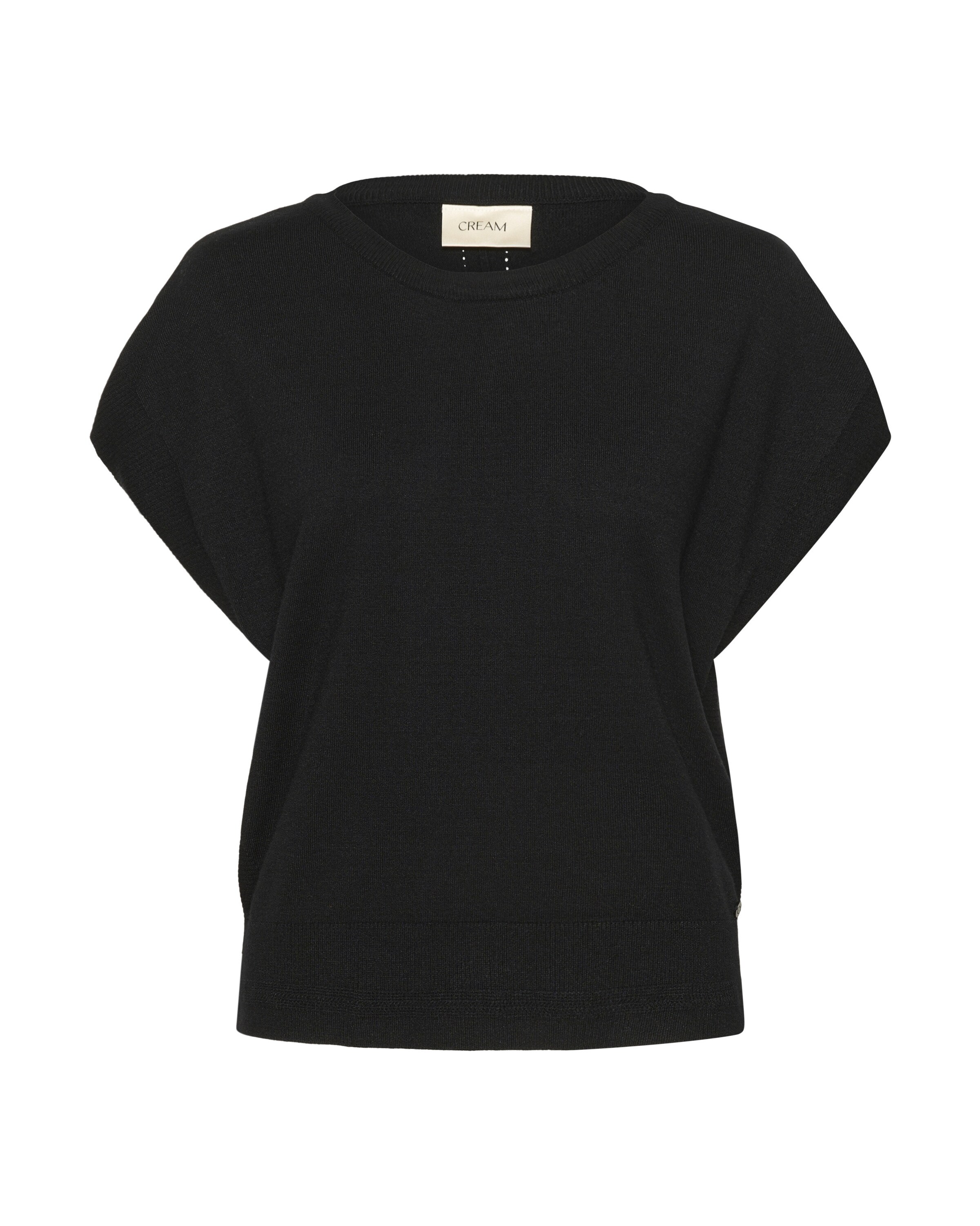 Pulover 'CRDela' de la Cream pe negru: față