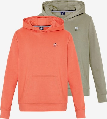 Polo Sylt Sweatshirt 'Basic' in Green: front