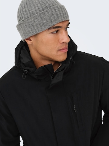 Only & Sons Between-season jacket 'ONSENRICO' in Black