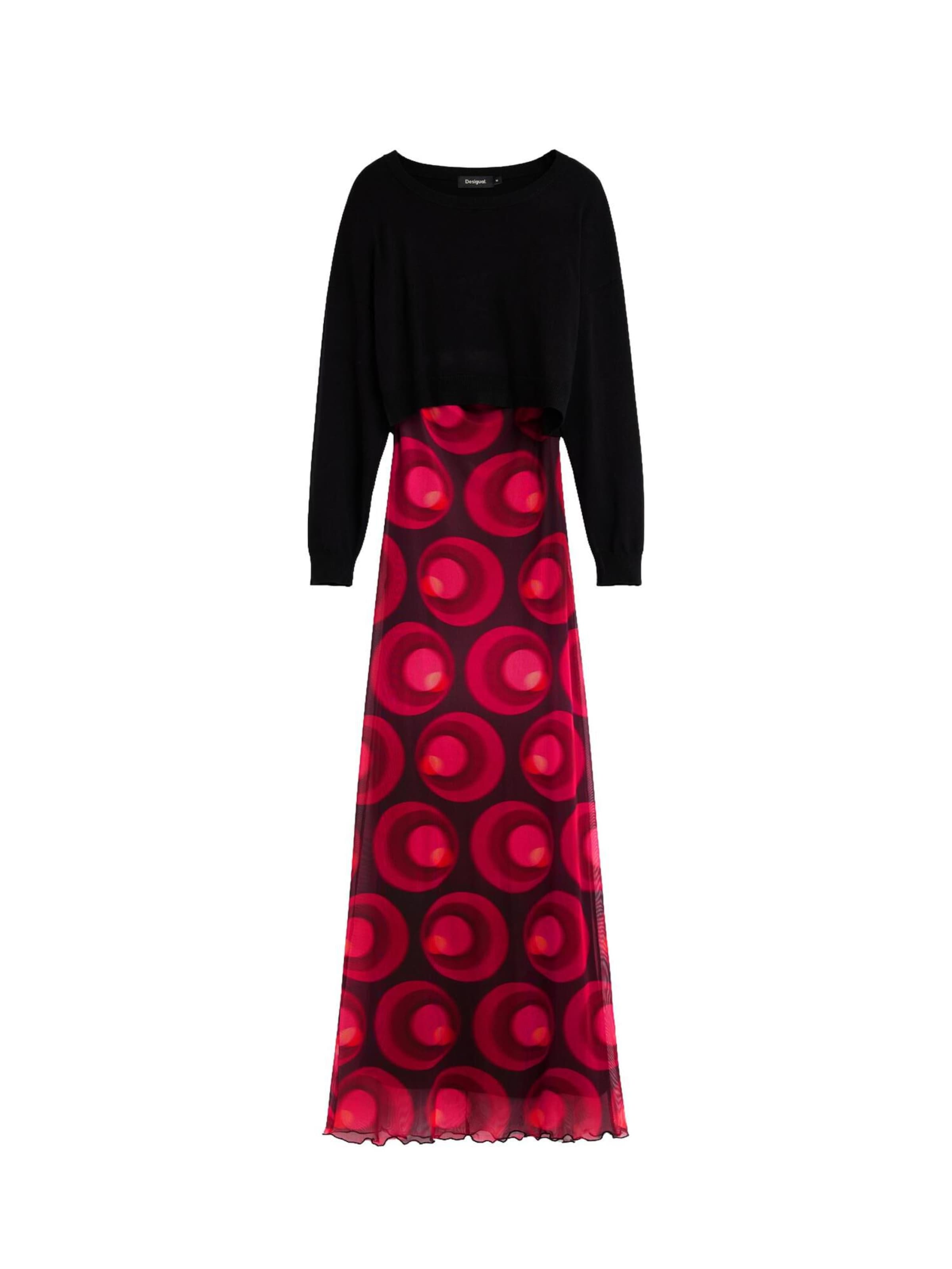 Desigual Jurk in Zwart: voorkant
