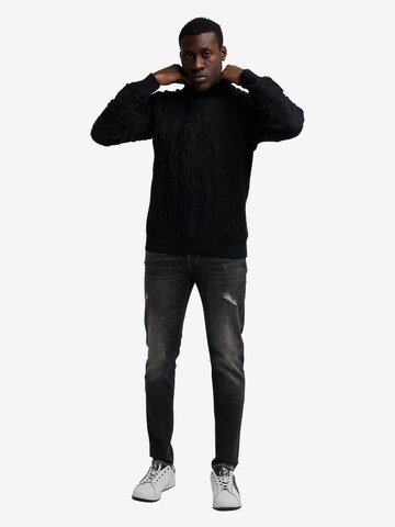Carlo Colucci Sweater 'Daniel' in Black