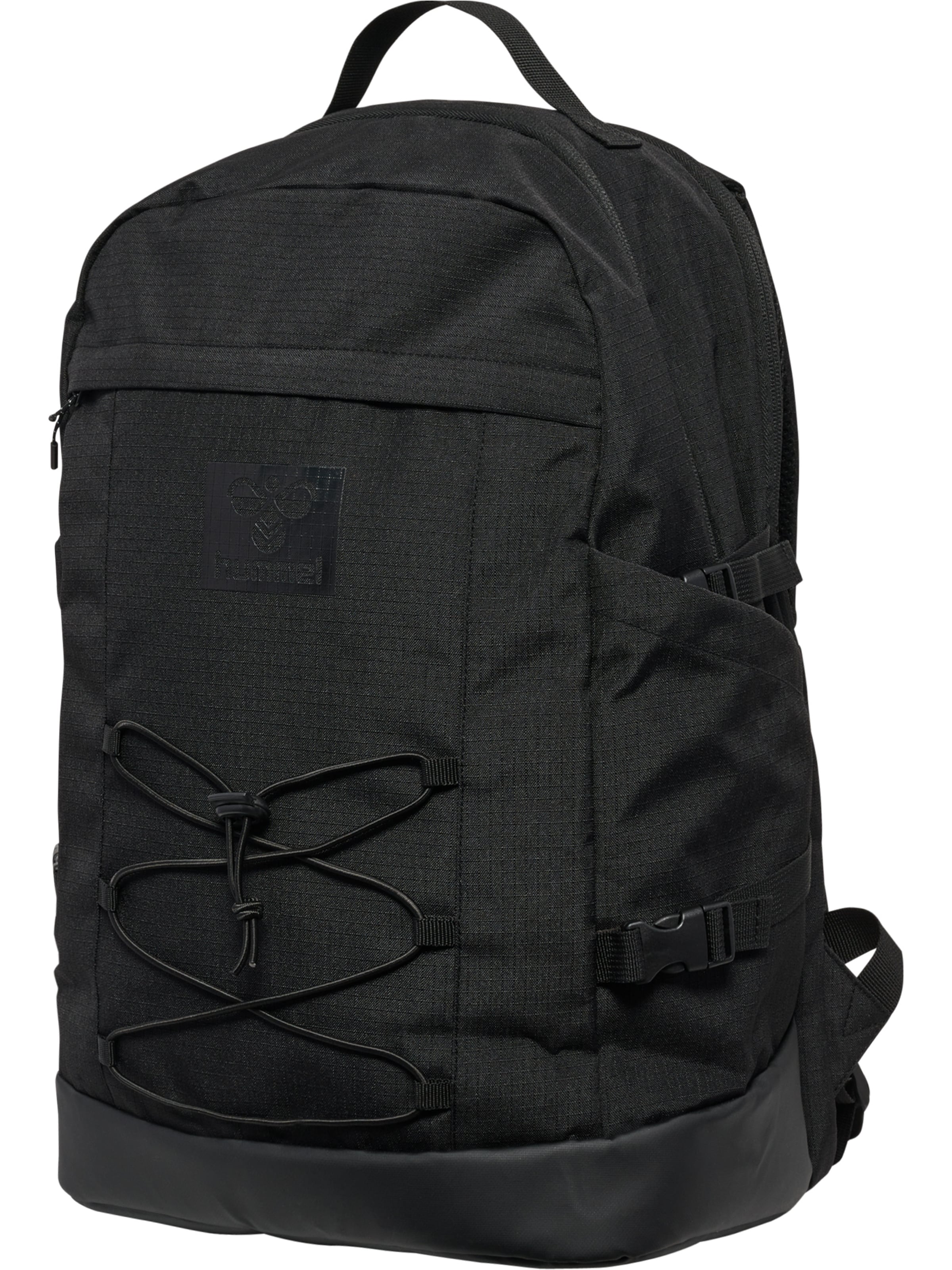 Hummel Sportrucksack 'Travel' in Schwarz: Vorderseite