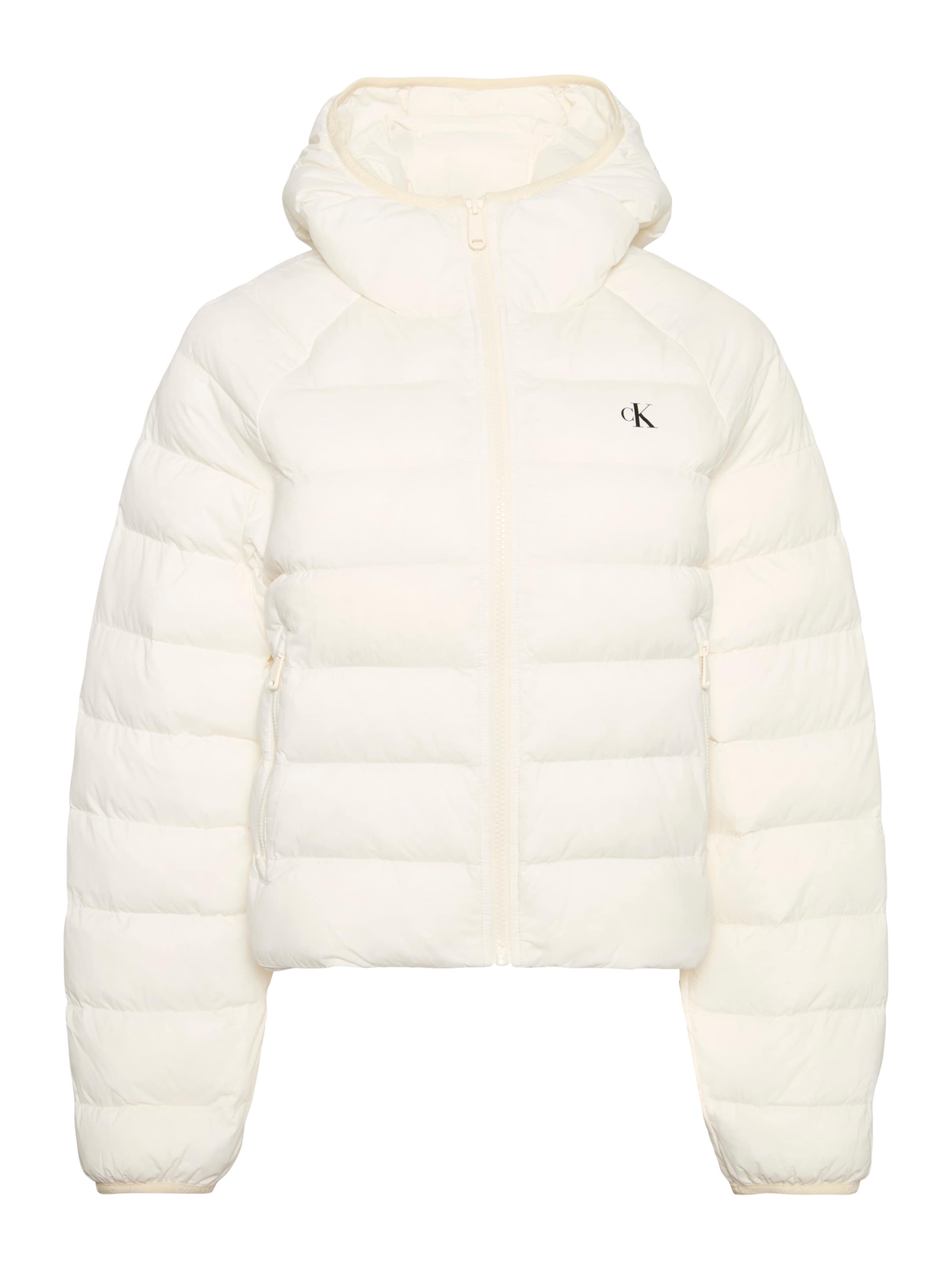 Calvin Klein Jeans - Casaco de inverno em branco: frente