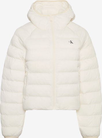 Veste d’hiver Calvin Klein Jeans en blanc : devant