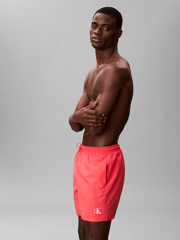 Shorts de bain Calvin Klein Swimwear en rose