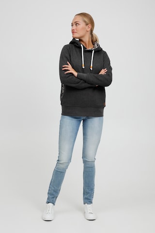 Oxmo Kapuzenpullover 'ULRIKA' in Grau