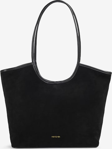 Nat&Nin Ostoskassi 'Milan' värissä musta: etupuoli