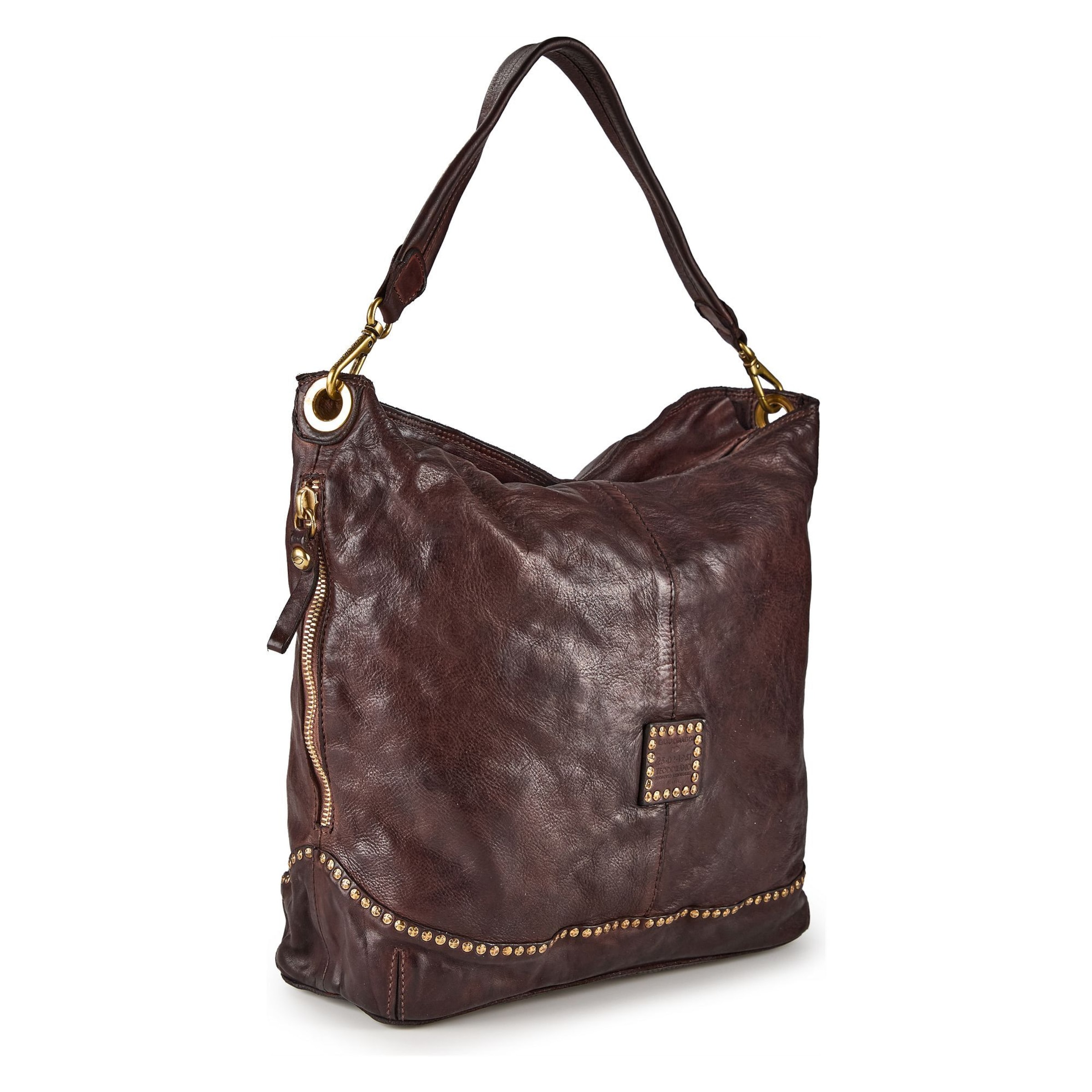 Borsa a spalla di Campomaggi in marrone