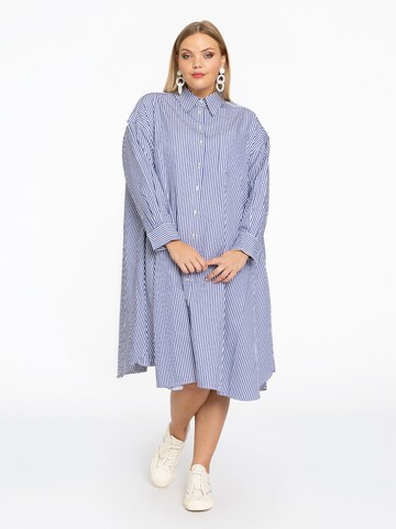 YOEK Blousejurk in Blauw