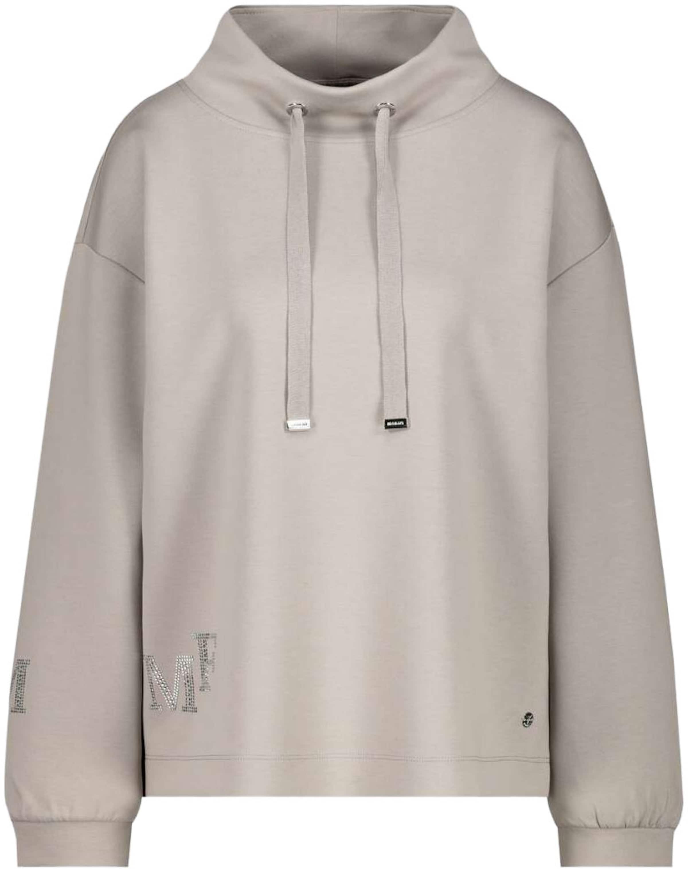 monari Sweatshirt in Grau: Vorderseite