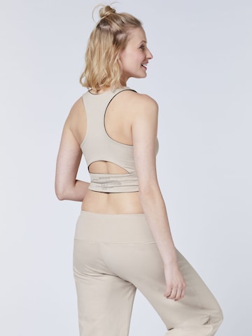 Detto Fatto Top   ' Yoga by Caro Cult ' in Beige