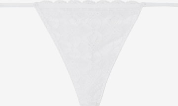 INTIMISSIMI Thong in White: front
