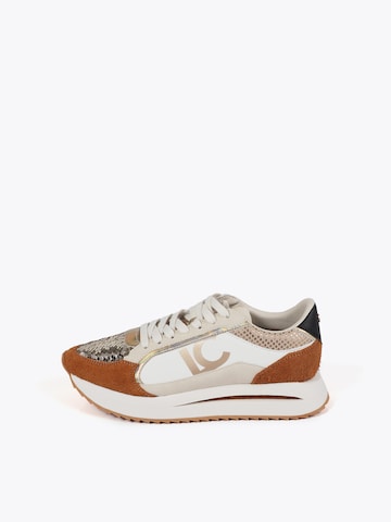 Lola Casademunt Platform trainers in Beige: front