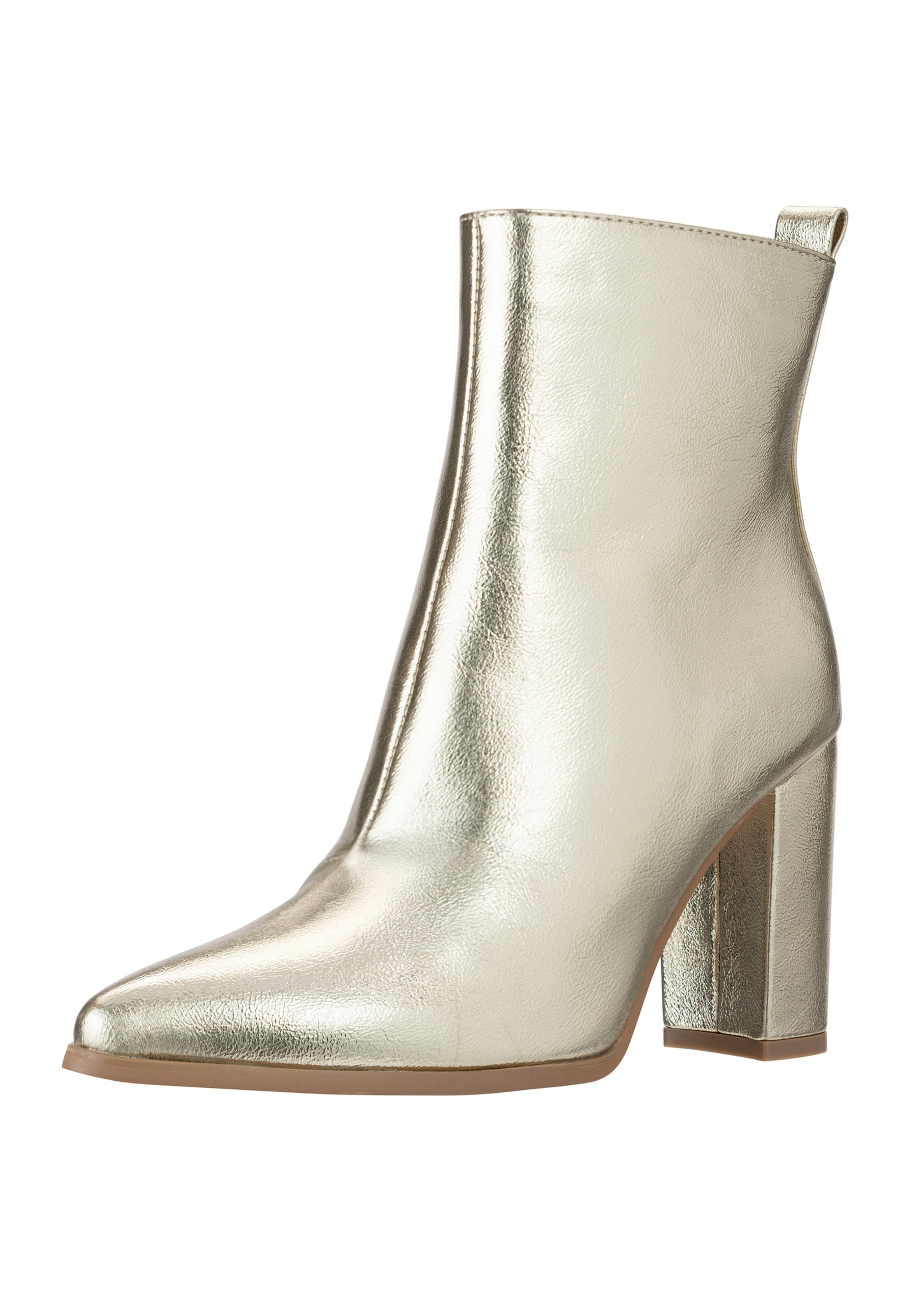 Salinyang Bootie in Gold: front