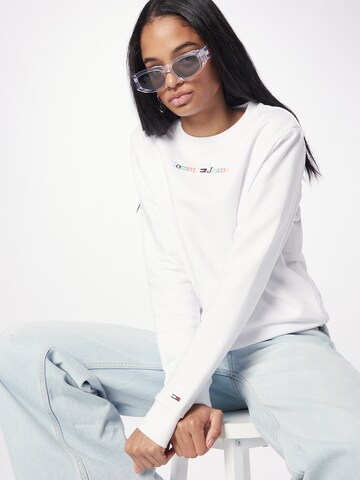 Tommy Jeans - Sweatshirt em branco