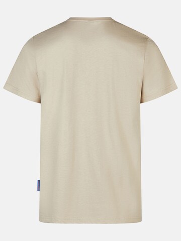 salzhaut T-Shirt 'Diek - Moin' in Beige: Rückseite