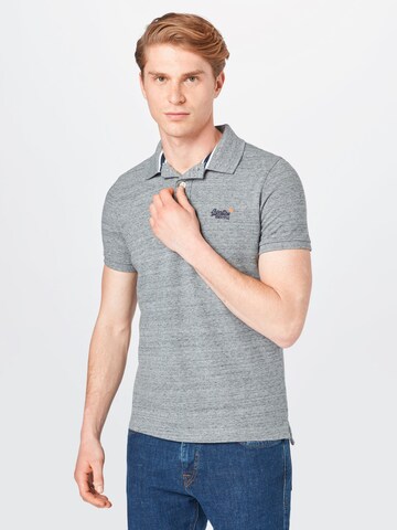 Superdry Shirt in Grijs: voorkant