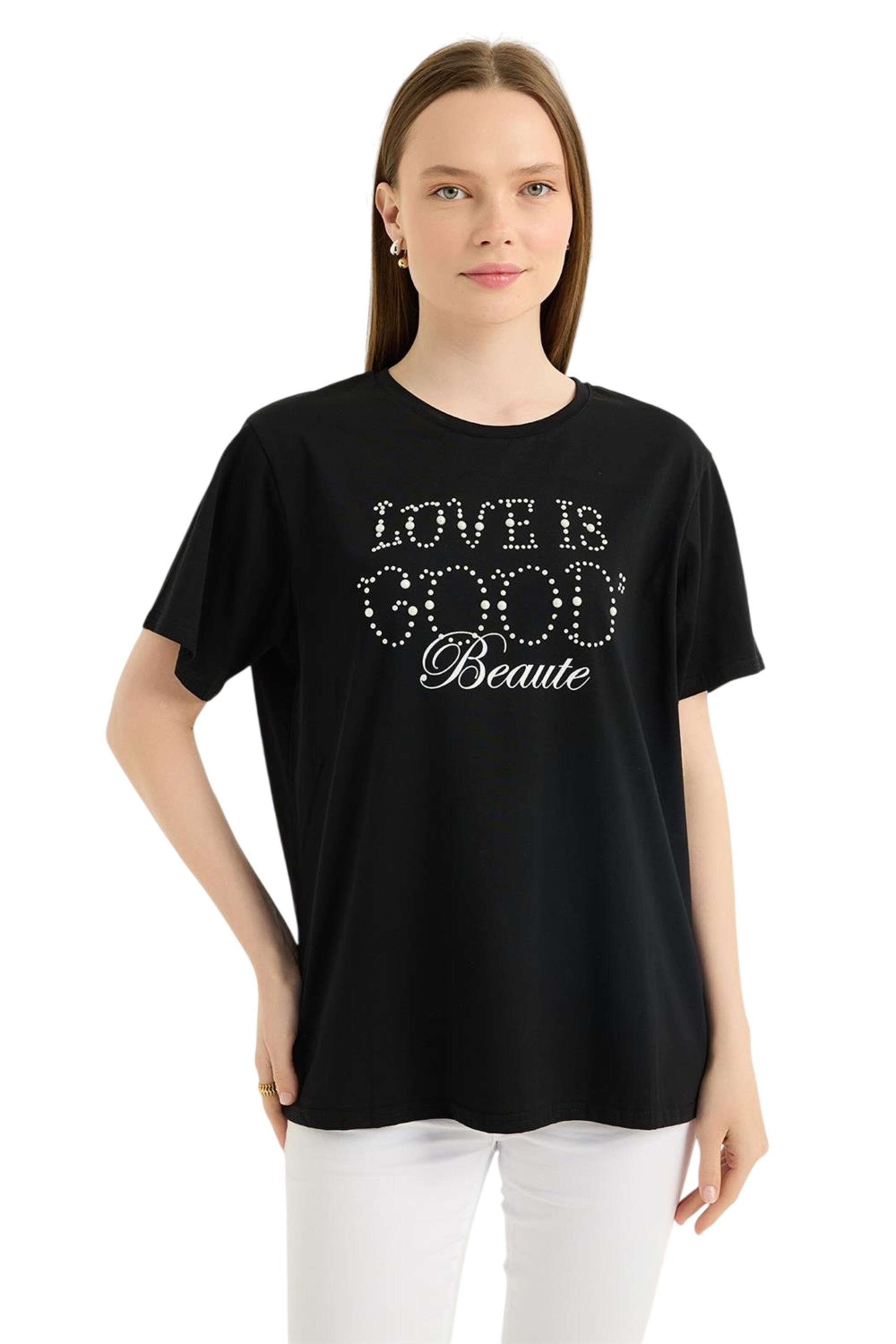 HOME STORE Shirt in Black: front