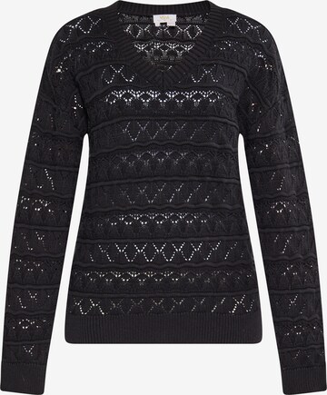 usha FESTIVAL Sweater in Black: front