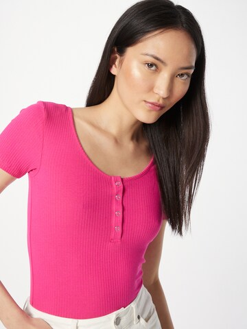 PIECES Shirts 'KITTE' i pink