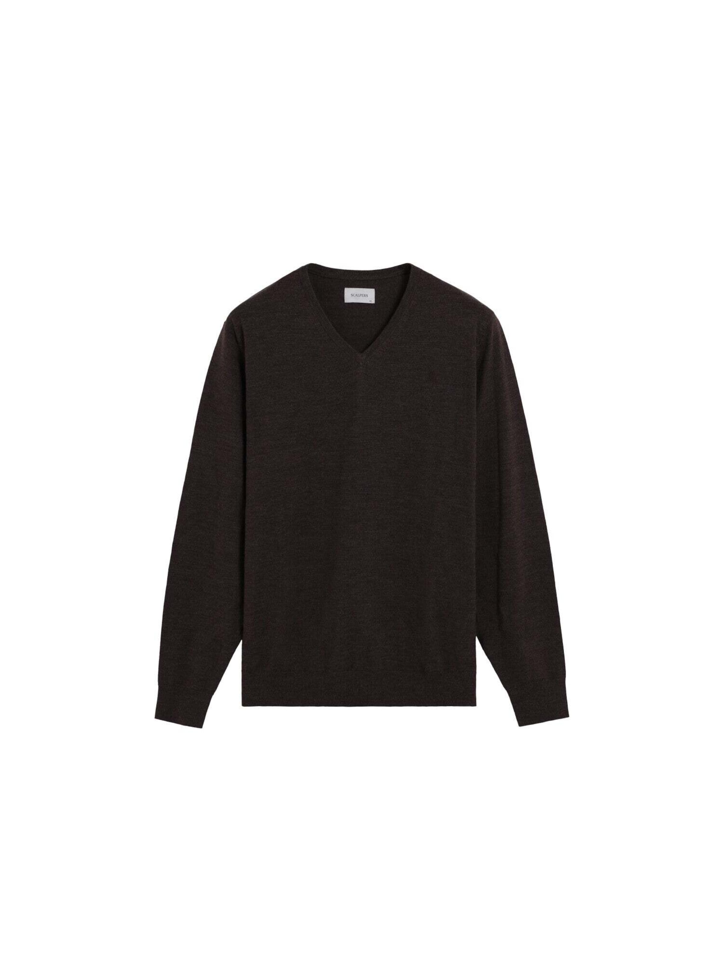 Scalpers Trui 'Classic' in Rood: voorkant