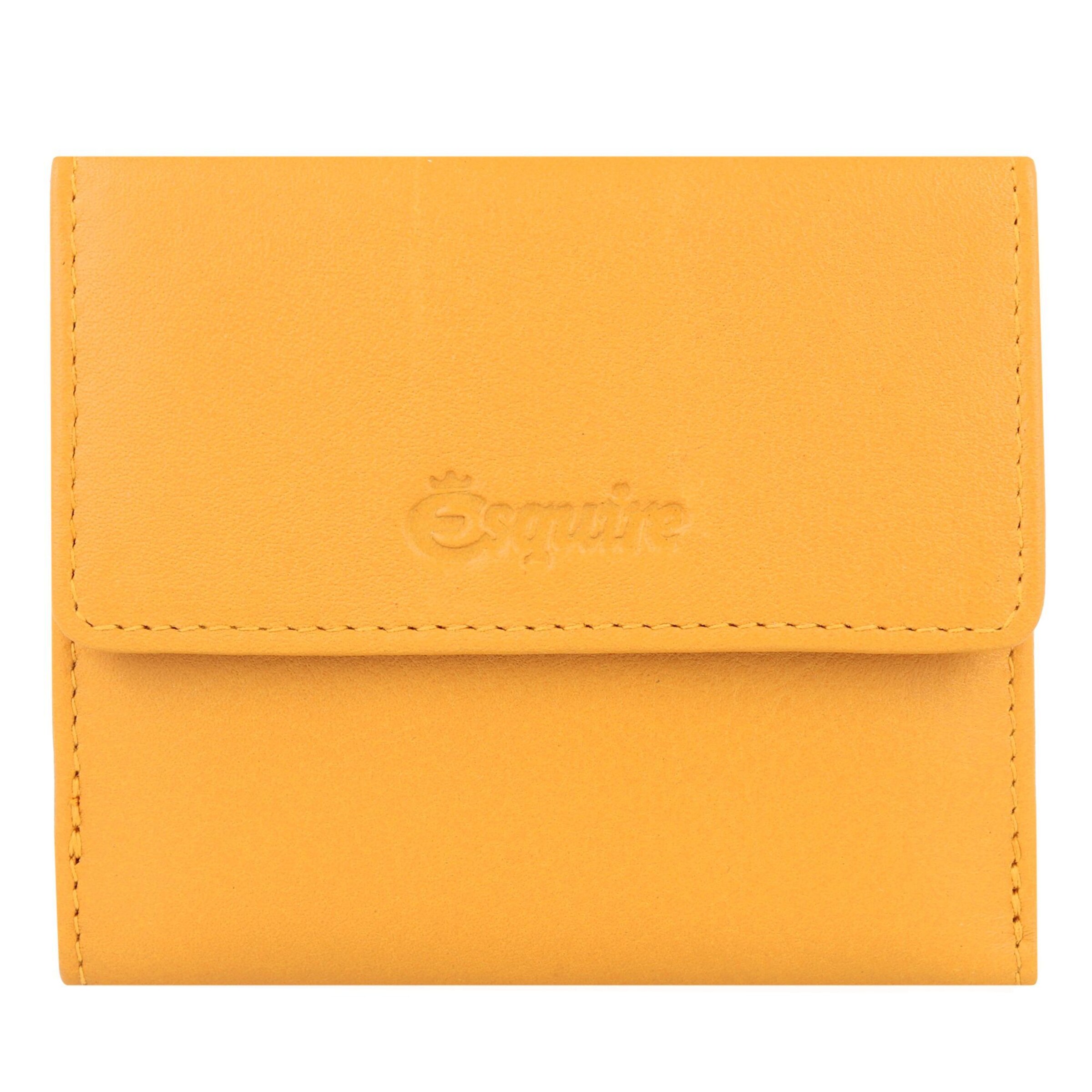 Esquire Geldbörse 'Peru' in Gelb: Vorderseite