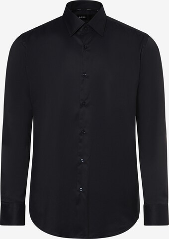 BOSS Hemd 'HANK' in Blau: Vorderseite