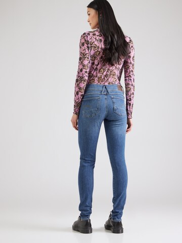 G-STAR Skinny Jeans in Blau: Rückseite